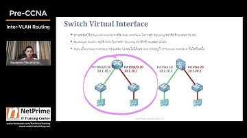 [Pre-CCNA] อธิบาย Inter-VLAN Routing แบบ ROAS และ SVI