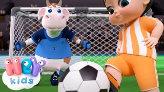 Futbol çizgi film | Cocuk sarkilari türkce - HeyKids