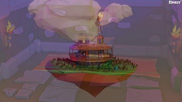 Make game ready low poly 3d models - Best Game Art service