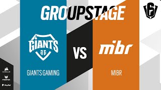 Giants Gaming VS MIBR \/\/ SIX INVITATIONAL 2021 – Group stage – Day 6