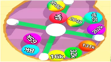 Trace Merge 2048 - Gameplay Walkthrough - Levels 1-15