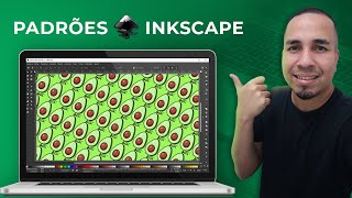 Como criar padrões (patterns) no Inkscape I Passo a passo rápido e fácil