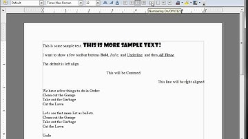 LibreOffice-Writer (2) Formatting Toolbar
