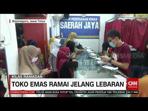 Toko Emas Ramai Jelang Lebaran | REDAKSI MALAM (06/05/21)