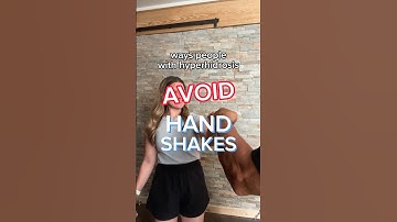 3 Ways People With Hyperhidrosis Avoid Handshakes! 🤝 #hyperhidrosis #sweatyhands