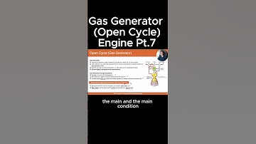 Gas Generator (Open Cycle) Rocket Engine Pt. 7