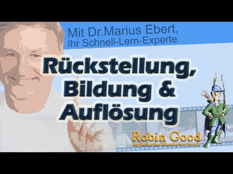 New Update Rückstellung, Bildung und Auflösung