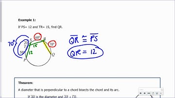 Geometry - Arcs and Chords - Video 1
