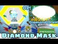 I Got Diamond Mask! 8 Million Bag Space! Diamond Drain! OP - Bee Swarm Simulator