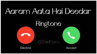 aaram aata hai deedar se tere ringtone, instagram trending reels ringtone, new ringtone 2022 #short