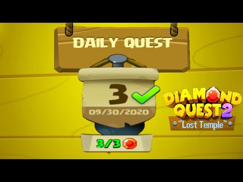 Diamond Quest 2: Daily Quest Stage 3 Gameplay Walkthrough (Android, iOS)