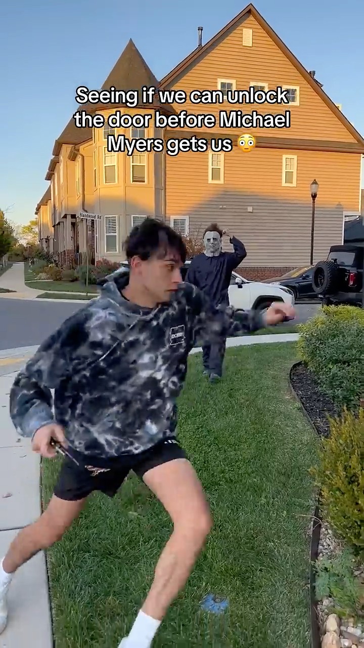 can we unlock the door before he gets us? ? ?