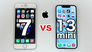 iPhone7 vs iPhone13mini 実機スピードテスト その実力差は。(SpeedTest)