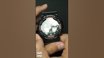 G-Shock GA-100 analog and digital time are not synced? Here