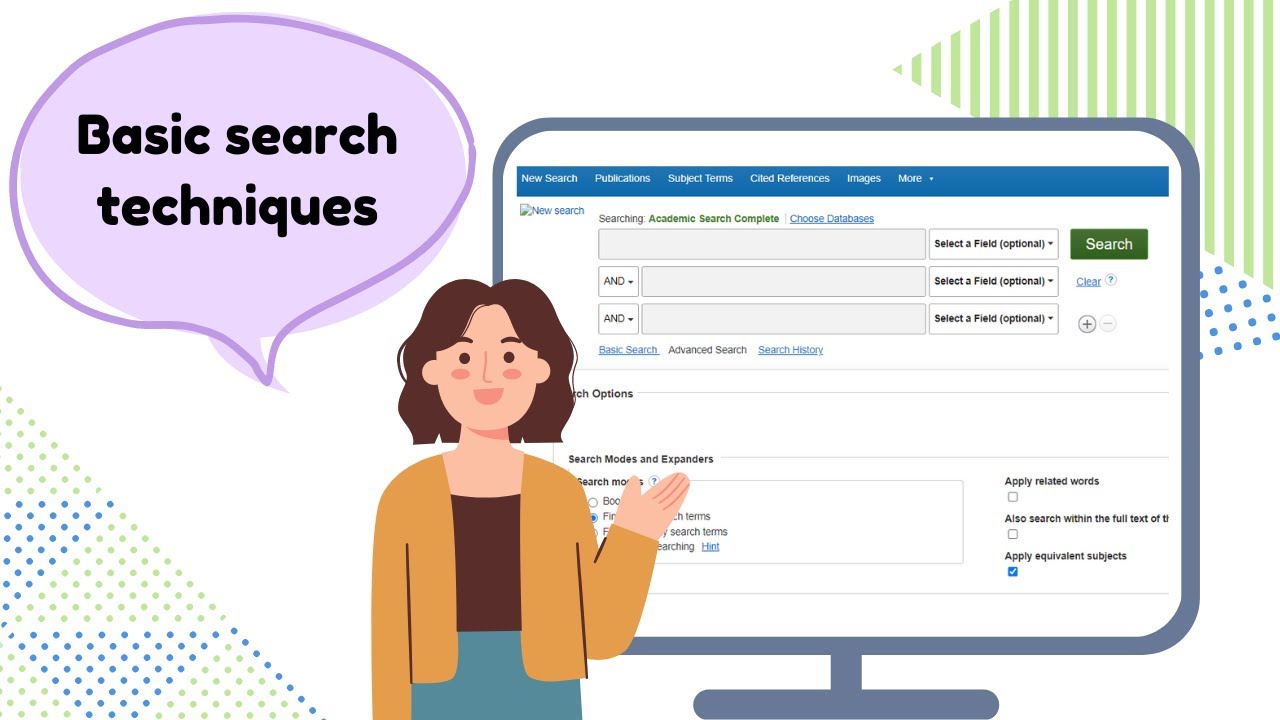 Basic search techniques - YouTube