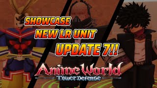 Showcasing LR ARCHER* POSSIBLY THE BEST UNIT IN GAME? [Release!]Anime World  Tower Defense 