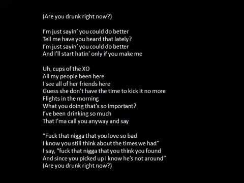 Drake Marvin S Room Lyrics