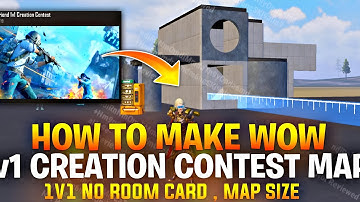How to Make Wow 1v1 Creation Contest Map | Wow 1v1 Creation Contest Map Totorial | Wow 1v1 No room