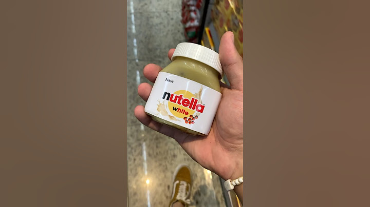 ESSA É A NUTELLA BRANCA - VIRAL