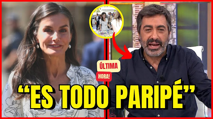 BOMBAZO! DESCUBIERTA otras GRAN MENTIRA de Letizia Ortiz por Juan Del Val