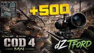 My Best COD4 Trickshot Ever on Crash… From 2013