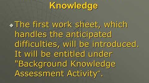 A Lesson Plan Model According to the Formative