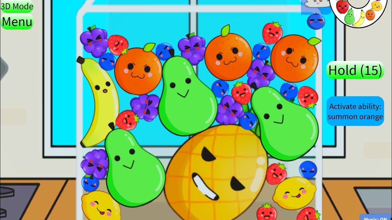 Playing watermelon merge on Roblox! (Part 2) #roblox #games #fun #cool