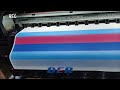 Check out our PVC tarpaulin printing test in action! We’re running precise color &amp; quality 