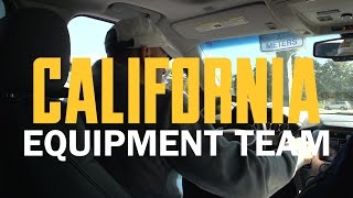 Cal Football: Equipment Team on the Road