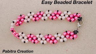 Beebeecraft Materials || Easy Beaded Bracelet Tutorial || How to make beaded Bracelets