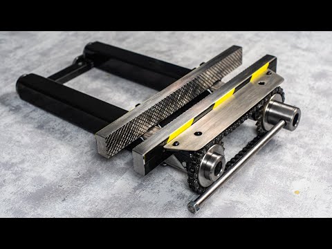 How To Make A Bench Vise -  DIY Metal Bench Vice thumbnail