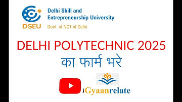 Delhi Polytechnic Online Form 2025