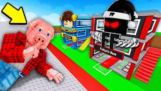 Sneaking into YOUTUBER PRIVATE SERVER in Steal A Brainrot...