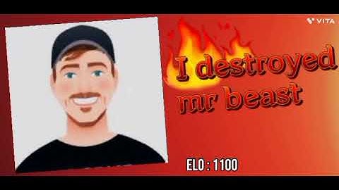 I beat Mr beast chess bot on chess.com 🏁