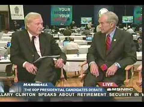 Ron Paul on Hardball w/ Chris Matthews (10/09/07)