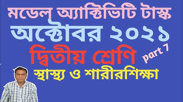 Model activity task class 2 sasthys o sarirshiksha part 7