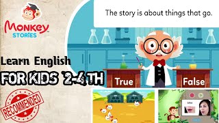 Belajar Bahasa Inggris 3Th Monkey Stories