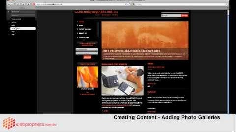 Drupal Demonstration Video Version 1