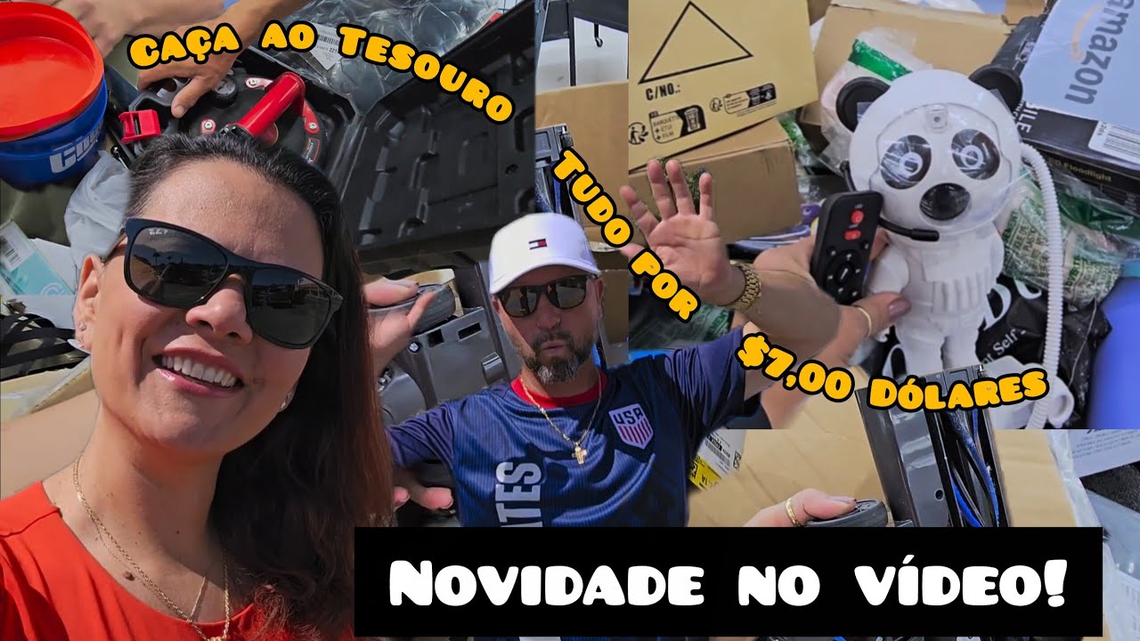 Amazon Return nos EUA 🇺🇲                                Caça ao Tesouro nas Lojas 🤑🤩