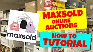 How To Do a MAXSOLD Online Auction screenshot 5