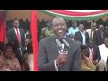 LISTEN to President William Ruto speaking fluent Kalenjin