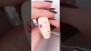 Floral Watercolour Nail🌷🖌️ | Not A Nail Tech
