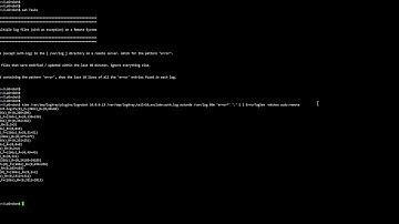 pattern log monitoring - scan a directory of log files with one log check