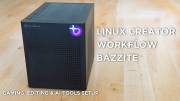 Linux Creator Workflow on Bazzite – Gaming, Editing & AI Tools Setup