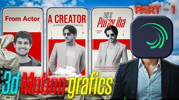 🔥 Create Pro-Level Motion Graphics in Alight Motion – Part 1 | Easy Step-by-Step Tutorial