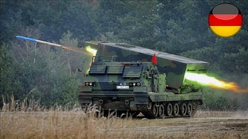 M270 MLRS German - Reloading & Fire Missions In Ukrainian Border