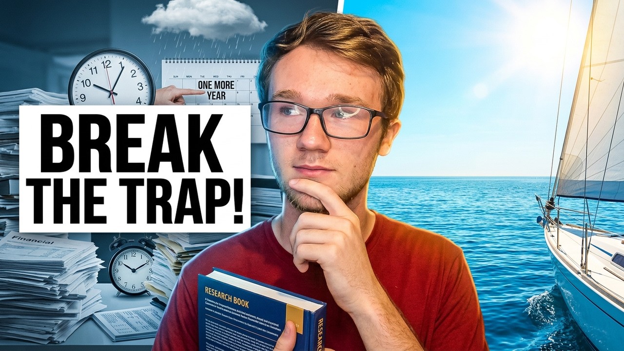 ⁣The 'One More Year' Trap That Stops Sailboat Dreams