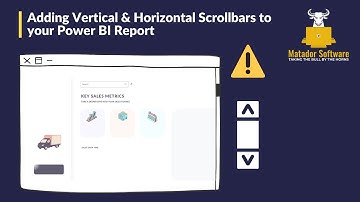 Adding Scrollbars to your Power BI Report | Create a Web App Design within your Data Reporting