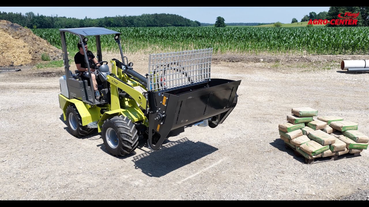HÄNER HCM 300 R+B | Betonmischschaufel für Radlader + Bagger - MTO Service