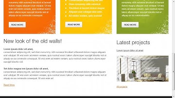 Painting Company Website Template